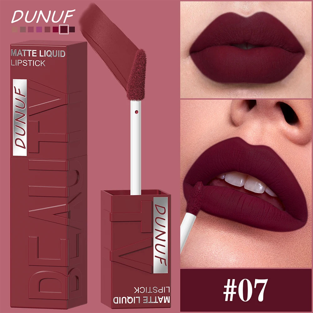 Matte Velvet Waterproof Lipstick Gloss – Long-Lasting Non-Sticky Lip Makeup