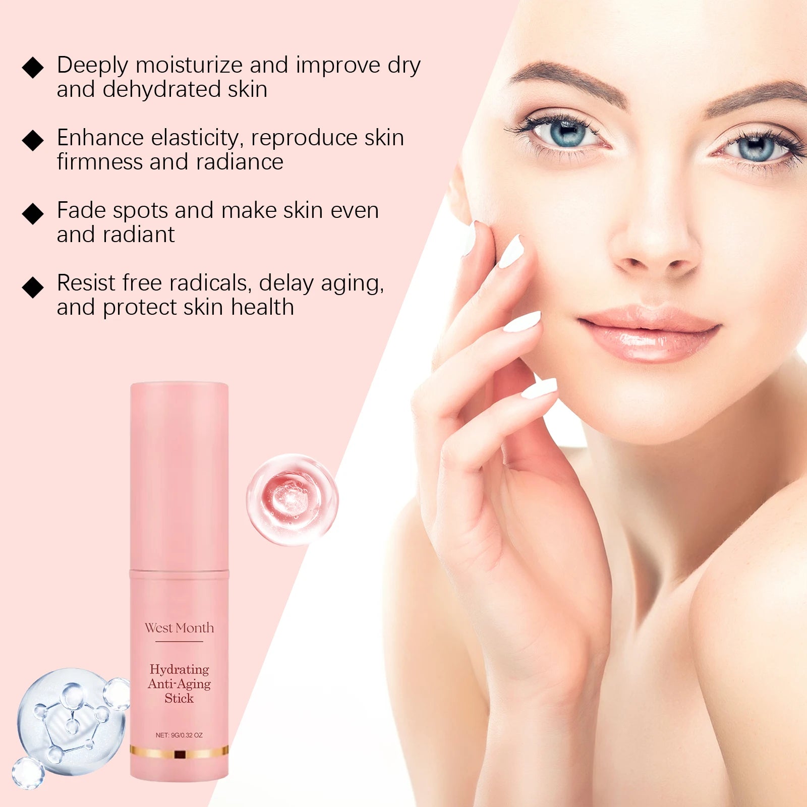 Moisturizing Collagen Multi Balm Stick for Wrinkle Care
