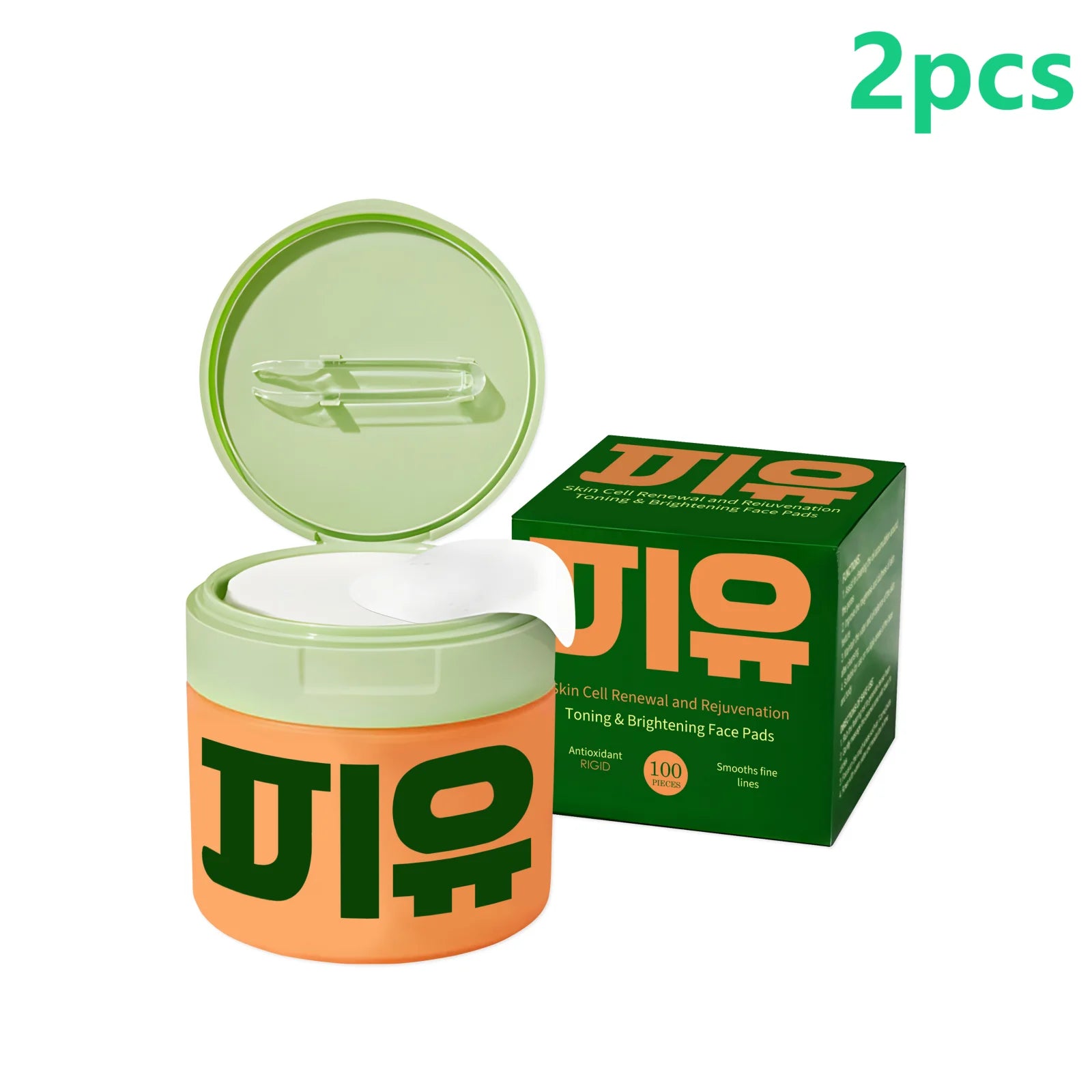 Centella Asiatica Toner Pads with Snail Mucin for Sensitive Skin