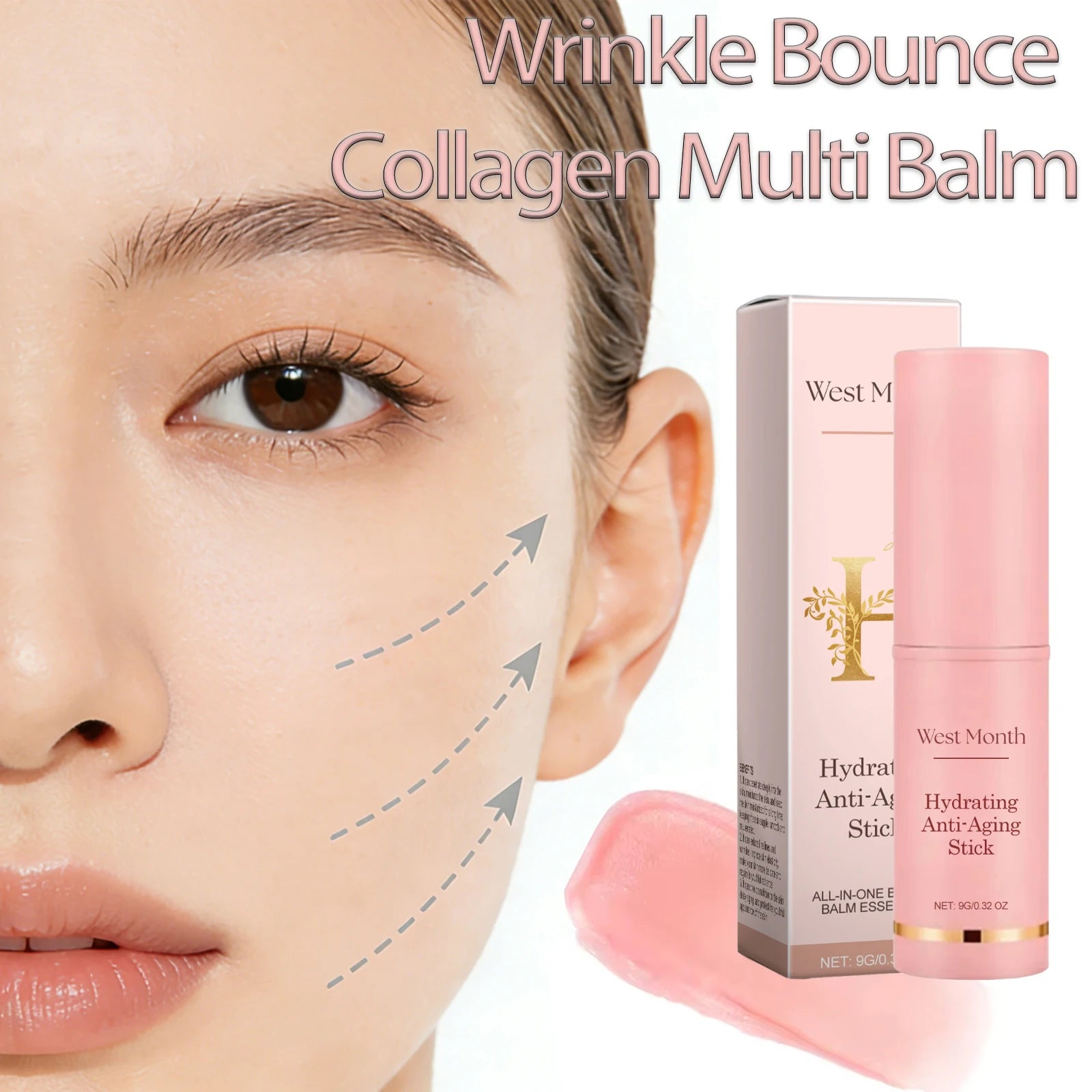 Moisturizing Collagen Multi Balm Stick for Wrinkle Care