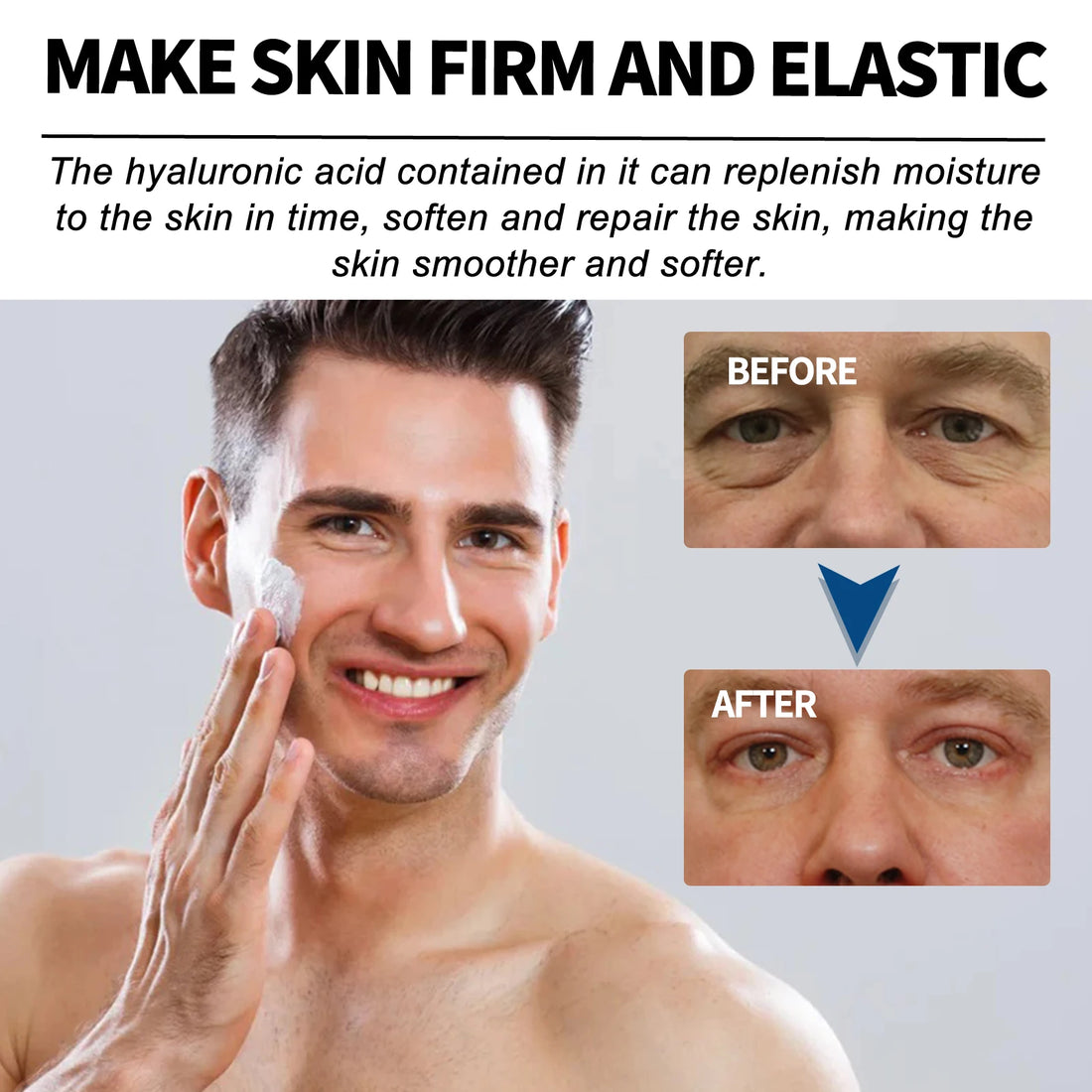 Anti-wrinkle Cream For Men Remove Face & Neck Wrinkles Firming Moisturizing Skin Retinol Face Cream Anti-aging Facial Treatment