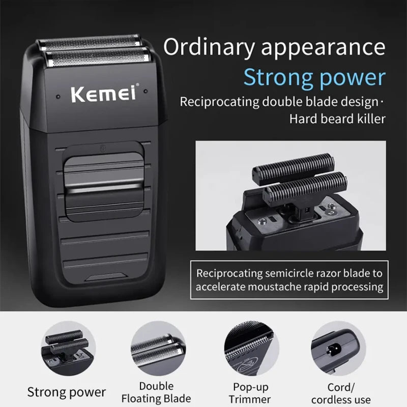 Kemei KM-2296 & KM-2299 Professional Hair Clipper Kit