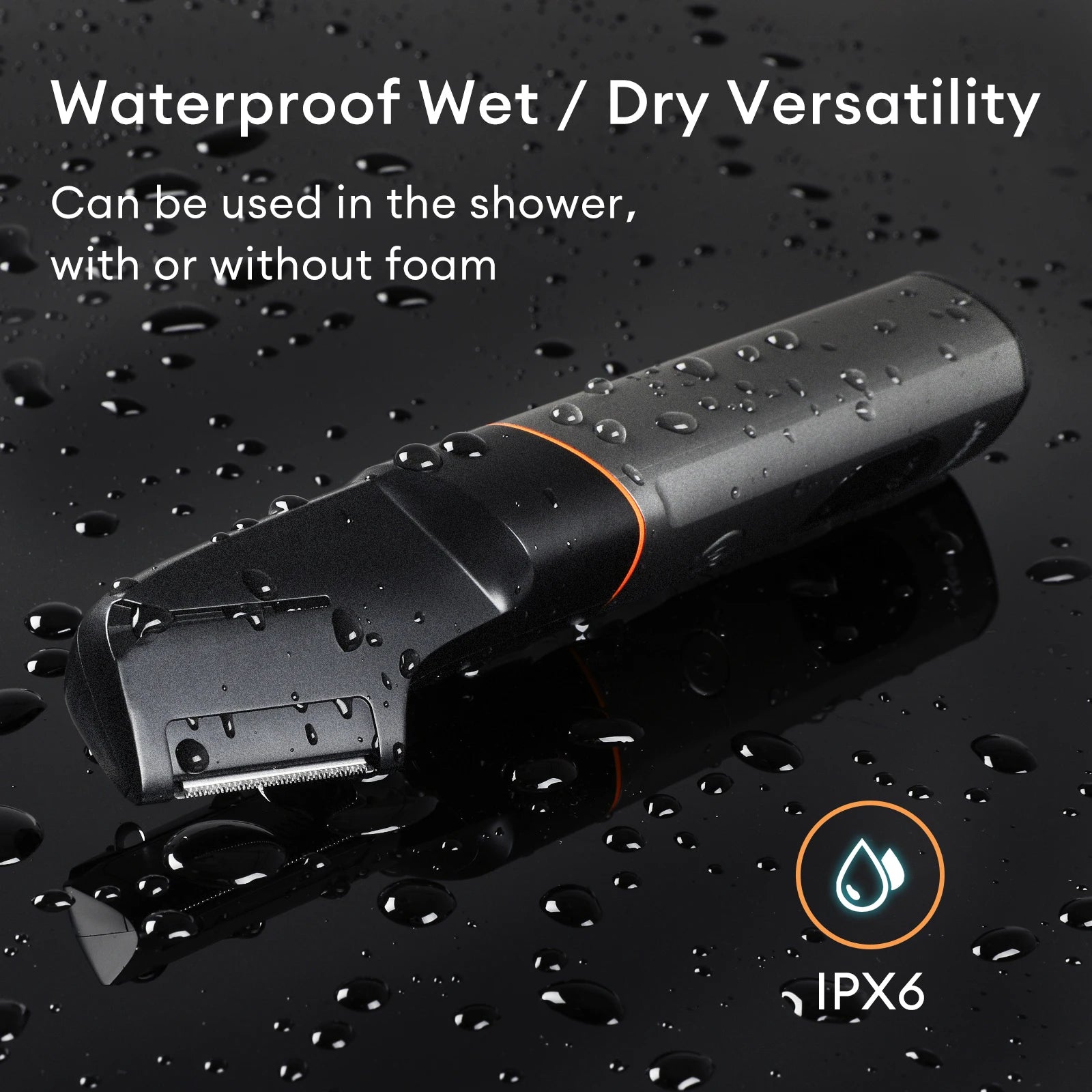 3-in-1 Waterproof Men’s Body Hair Trimmer Kit