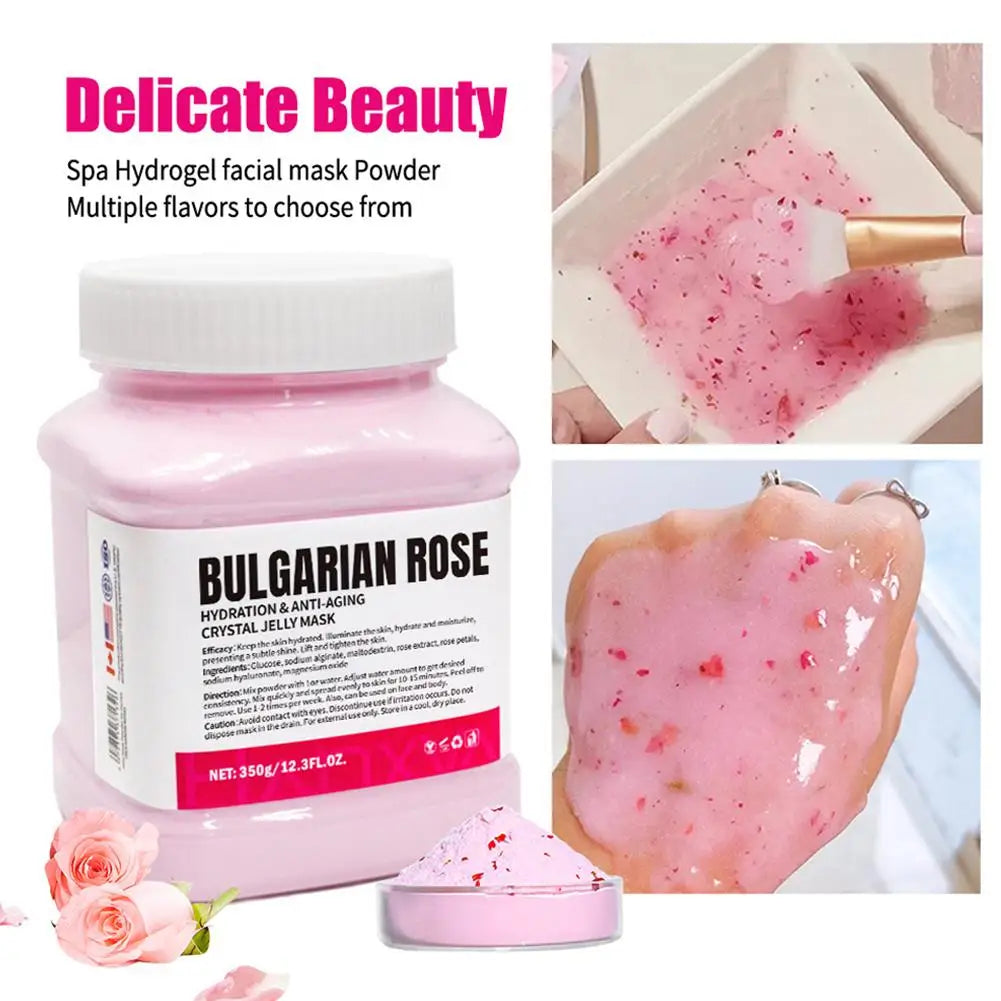 Professional Rose Hydro Jelly Peel-Off Facial Mask Powder