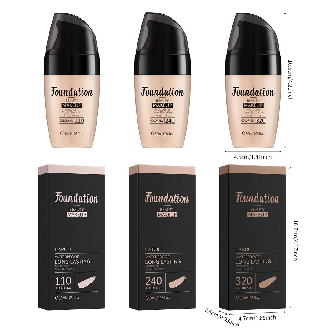 Hydrating Full Coverage Liquid Foundation 30ml