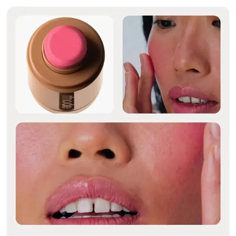 Hydrating Cream Blush Stick & Lip Color for Natural Glow