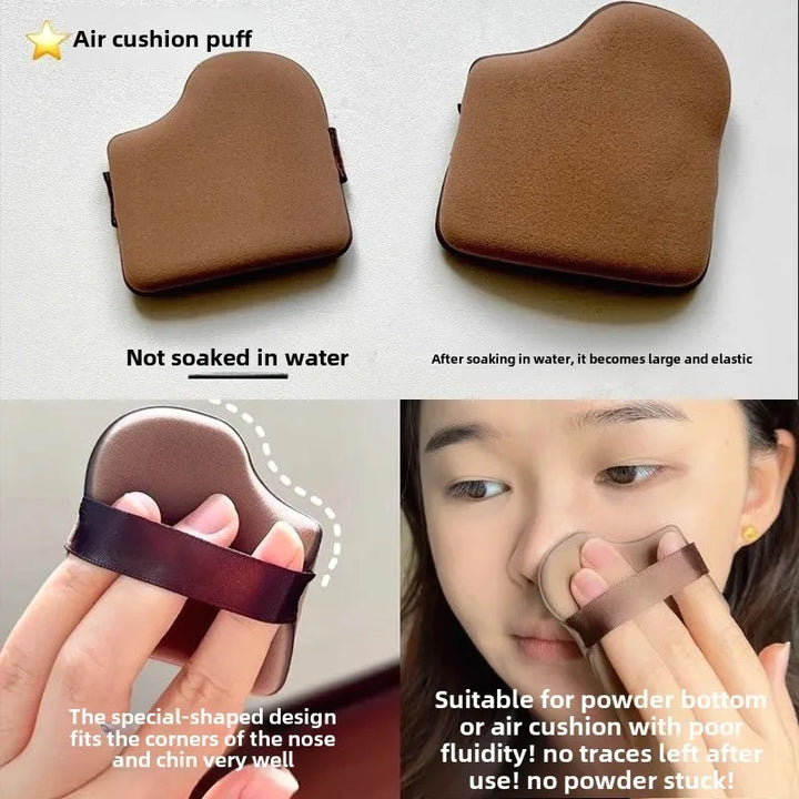 6PCS Mini Wet & Dry Powder Puff Set for Foundation & Concealer