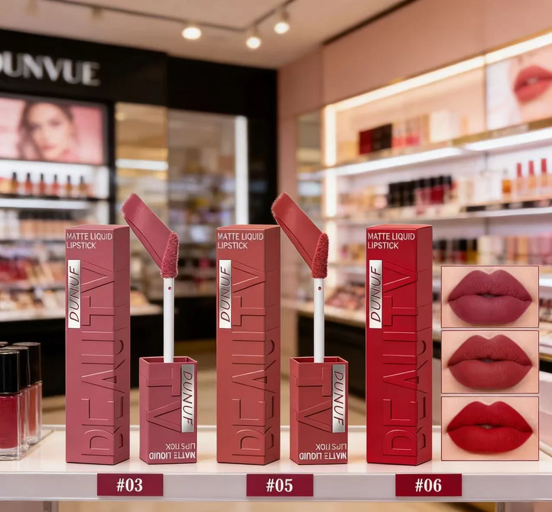 Matte Velvet Waterproof Lipstick Gloss – Long-Lasting Non-Sticky Lip Makeup