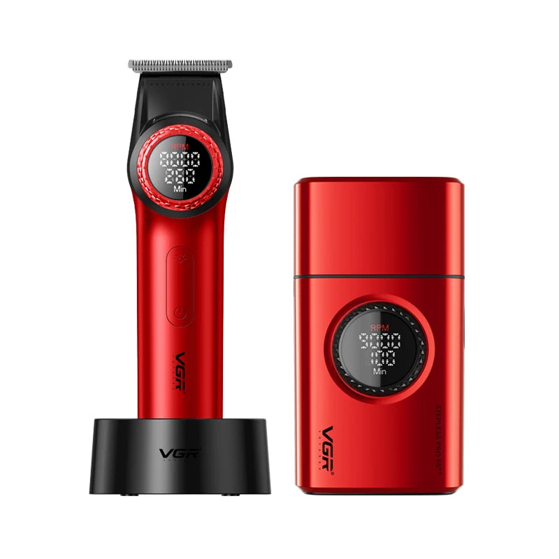 Multifunctional Men’s Hair Clipper & Electric Grooming Set