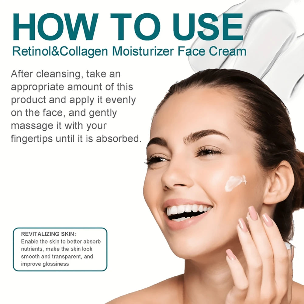 Retinol Firming Face & Neck Cream for Anti-Aging Care